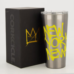 CORKCICLE Silver New York New Wave Flask